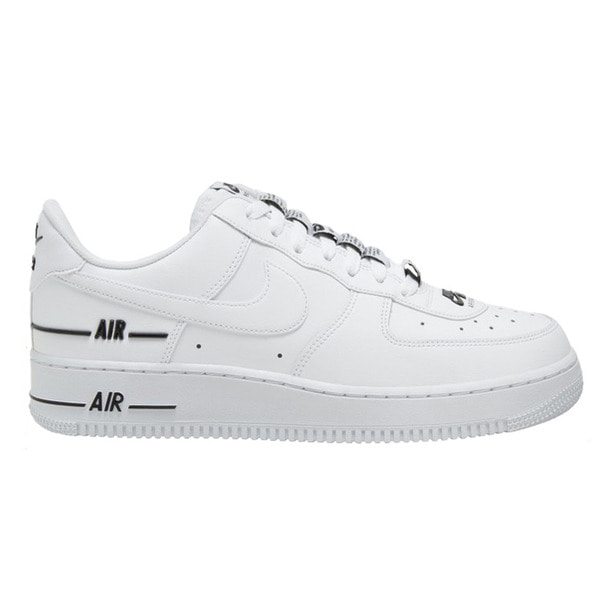 [해외] 나이키 에어포스 1 07 에디드 에어 화이트 블랙 Nike Air Force 1 07 Added Air White black CJ1379-100