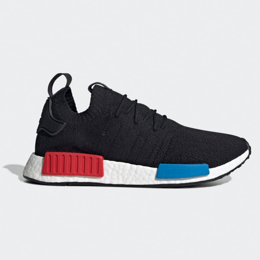 [해외] 아디다스 NMD R1 프라임니트 코어 블랙 루쉬 레드 Adidas NMD R1 Primeknit Core Black Lush Red GZ0066