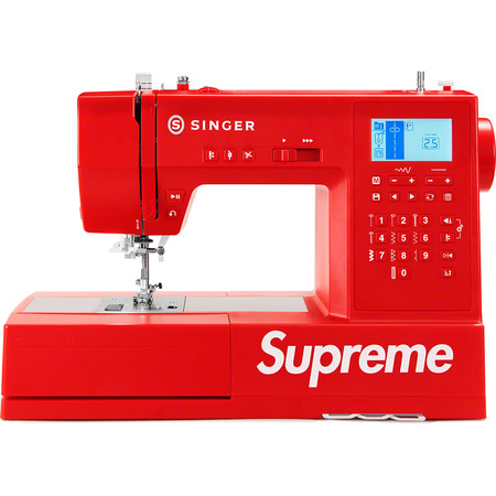 [해외] 슈프림 싱어 SP68 컴퓨터라이즈드 소잉 머신 Supreme SINGER SP68 Computerized Sewing Machine 22FW