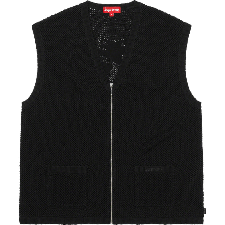 [해외] 슈프림 드래곤 집 업 스웨터 베스트 Supreme Dragon Zip Up Sweater Vest 23SS