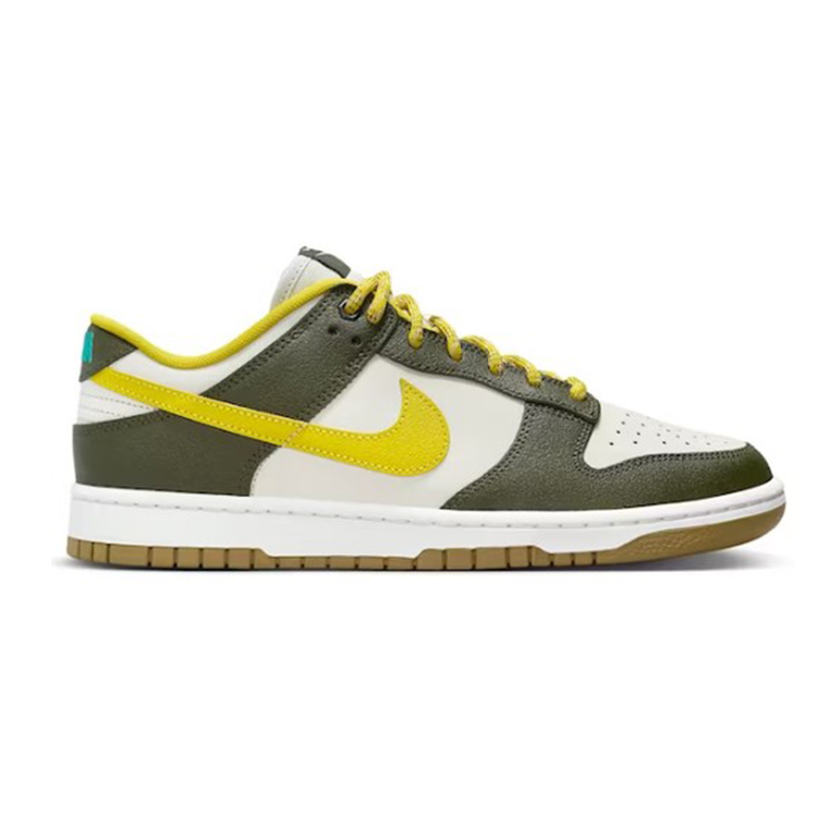 [해외] 나이키 덩크 로우 프리미엄 카고 카키 비비드 설퍼 Nike Dunk Low Retro Premium Cargo Khaki Vivid Sulfur FV3629-371