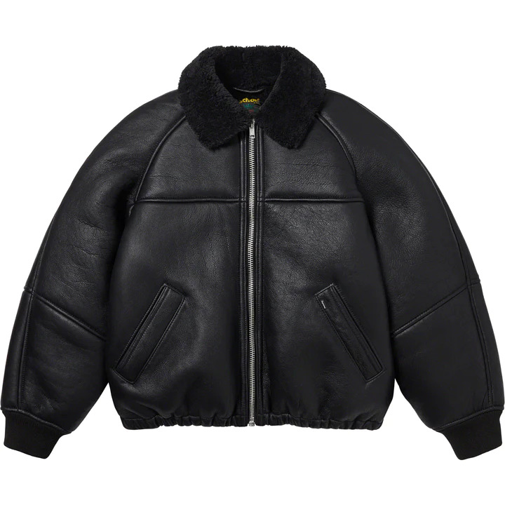 [해외] 슈프림 스캇 시어링 봄버 자켓 Supreme Schott Shearling Bomber Jacket 23FW