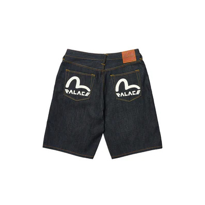 [해외] 팔라스 에비수 롱 데님 쇼츠 Palace Evisu Long Denim Short 24SS