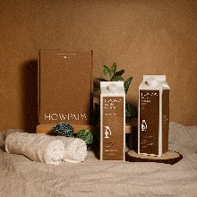 [Gift Box 증정] 하우파파 온가족 비건 세탁세제 1L &amp; 섬유유연제 1L (퍼플조이향) Set