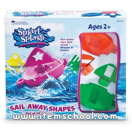 [EDU 7307] 똑똑한 물놀이) 배 모양 맞추기 Smart Splash Sail Away Shapes