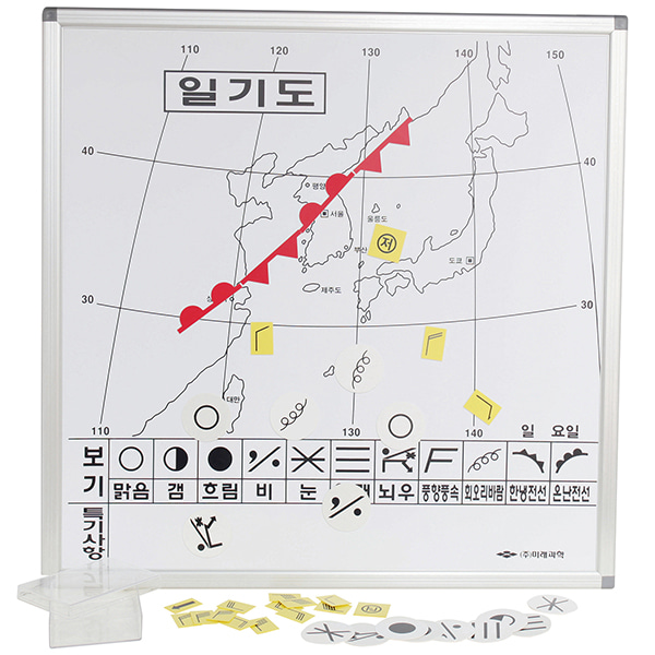 [과학교구]일기도(자석식)