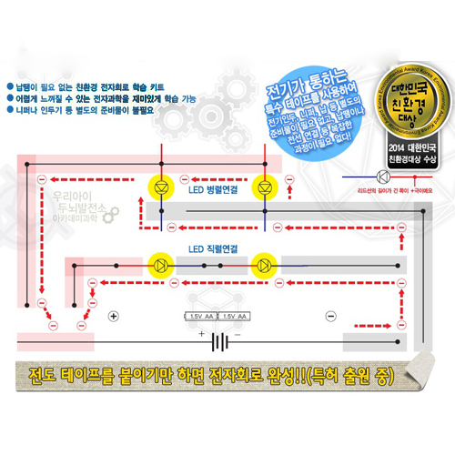 LED의 직렬·병렬 실험 키트