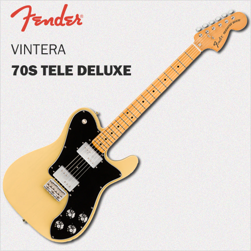 FENDER MEXICO VINTERA 70S TELECASTER DELUXE