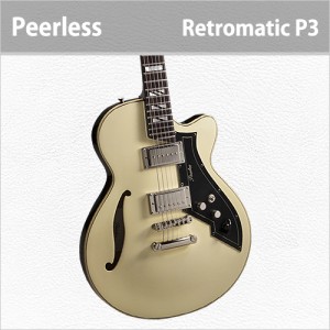 [당일배송] 피어리스 Peerless RETROMATIC P3 / 피어리스 세미 할로우바디 일렉기타 / 피어리스 씬라인 세미 할로우 시리즈 / 국내생산