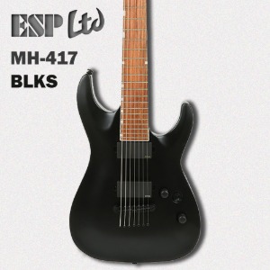 LTD MH-417 / MH417 SATIN BLACK 7현 일렉기타 [당일배송]