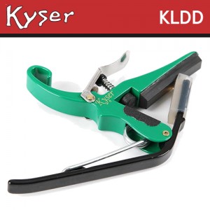 카이져(Kyser) KLDD Capo / K-Lever Drop D Capo / 그린 / 어쿠스틱기타 카포 / 통기타 카포