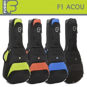 [당일배송] 퓨전 F1 Acoustic Guitar Case / Fusion Acoustic Guitar Case / 퓨전 통기타 케이스 / 퓨전 통기타 가방