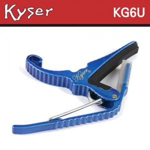 카이져(Kyser) KG6U Capo / 블루 / 어쿠스틱기타 카포 / 통기타 카포