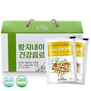 황지네이처 국내산 감초진액 110ml 30개