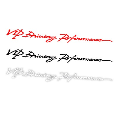 자동차스티커 VIP DRIVING PERFORMANCE Cutting sticker (YF)