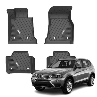 BMW X3 (F25) TPE 매트 3W에코라이너 3D 카매트 1+2열 (2011.02~2017.10)