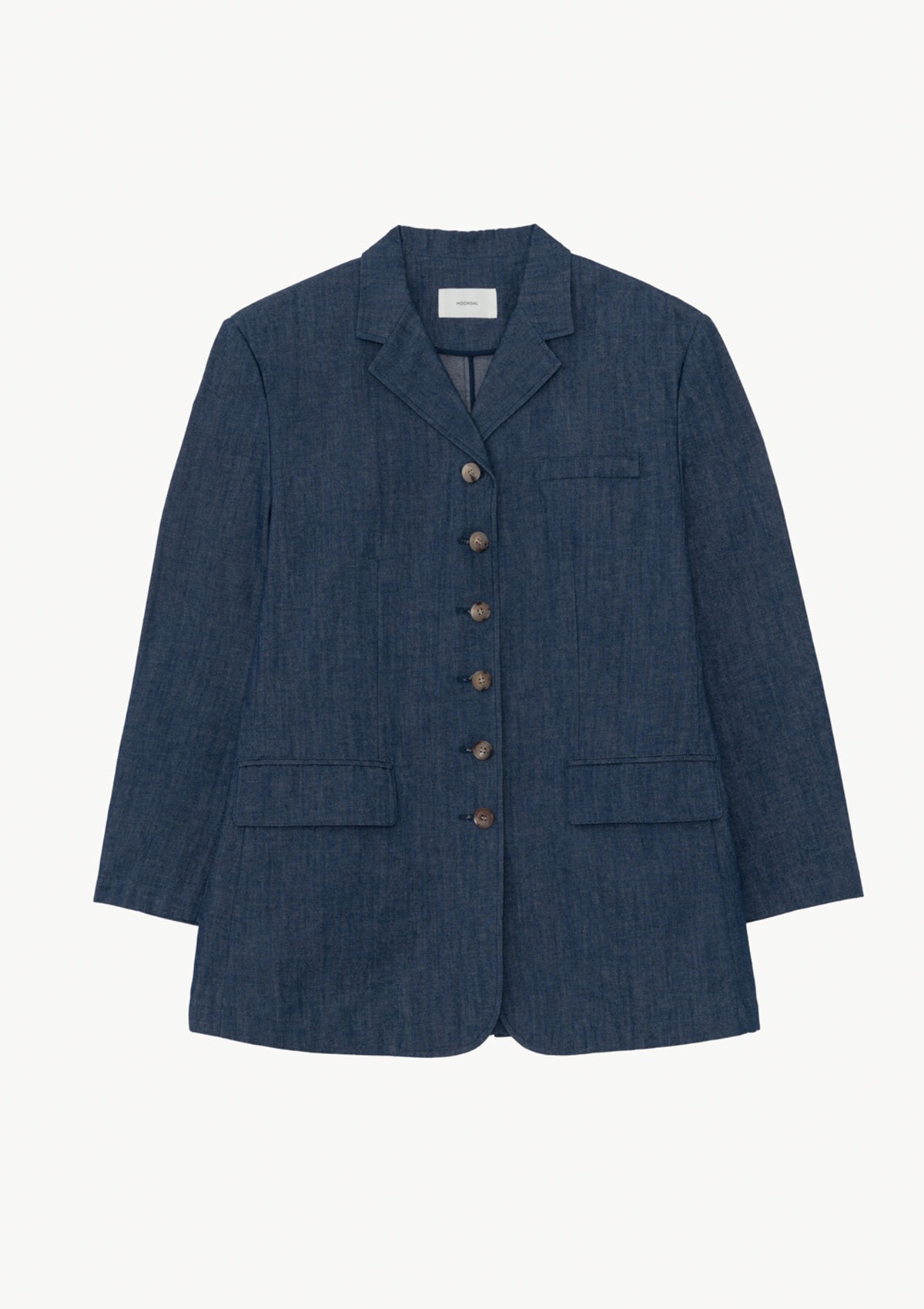 ◆MOONDAL◆ Denim Pleat Skirt in Indigo Pleated Denim Skirt-Indigo | Boden UK