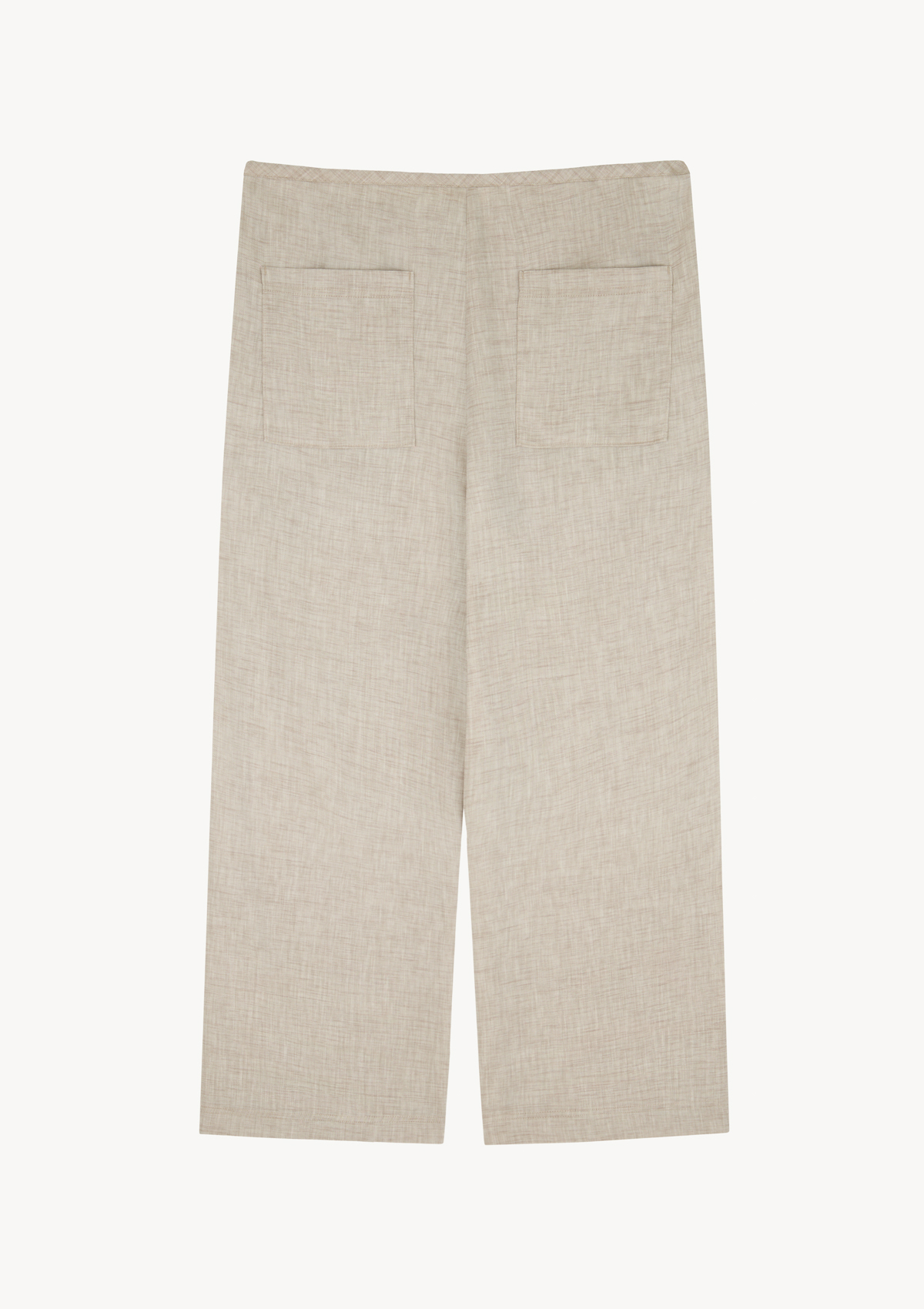 Leisure String Pants in Oatmeal
