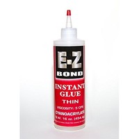 [해외] EZ Bond Cyanocrylate Super Glue - 16 OZ - 05 CPS - Strongest bond on Market