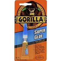 [해외] Gorilla Super Glue Tube, 3 Gram, Clear