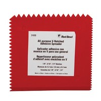 [해외] Red Devil 2430 Multi-Notch Plastic Adhesive Spreader