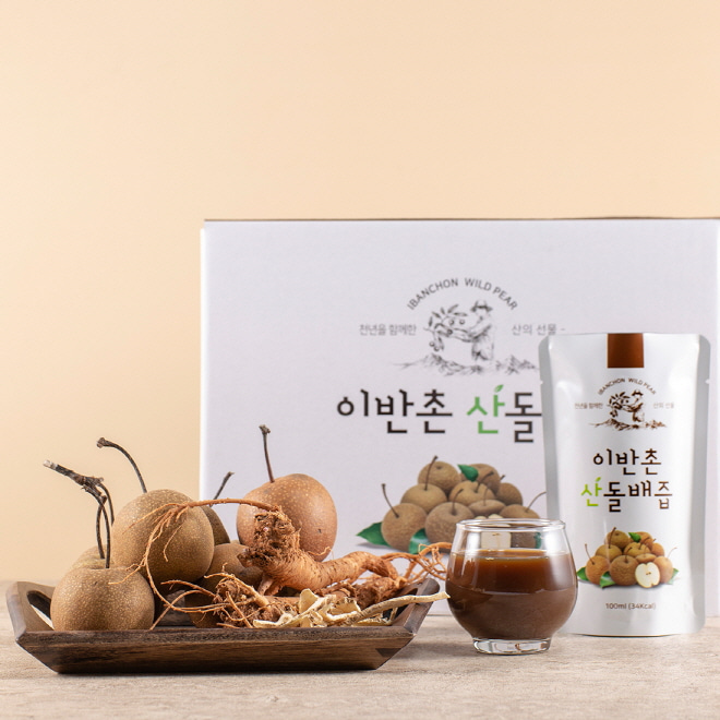 [이반촌농원] 산돌배즙 명품세트 100ml x 50포