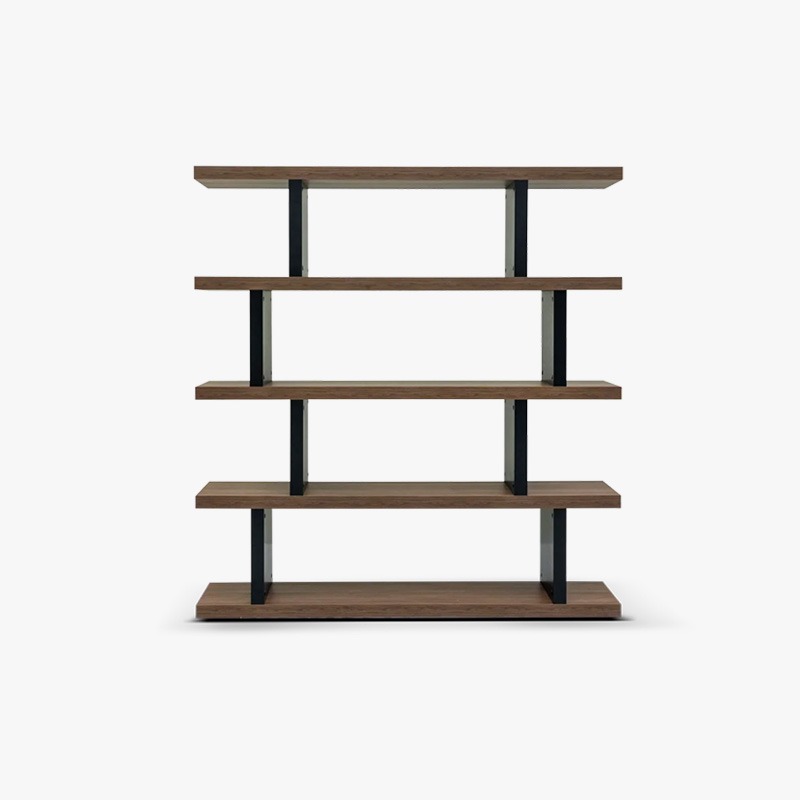 Step Bookcase Walnut