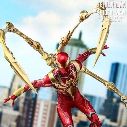 [HOT TOYS]1/6스케일 마블 스파이더맨 : 스파이더맨 아이언 스파이더 아머 콜렉터블 피규어 VGM38