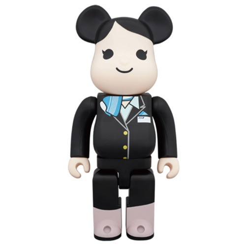 [BE@RBRICK]베어브릭 400% ANA 어텐던트 유니폼 모델(포켓 치프 포함)