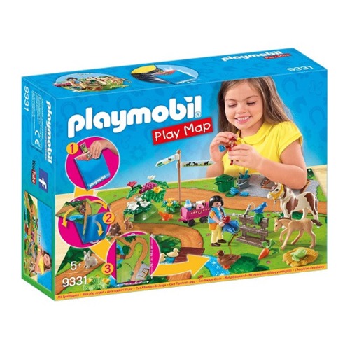 [PLAYMOBIL]플레이 맵 조랑말 9331