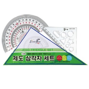 스타박스 제도 삼각자 각도기세트 제도 준비물 수학