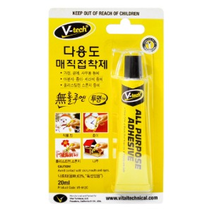 브이텍 VT-912C 다용도 매직 접착제 20ml 강력 본드