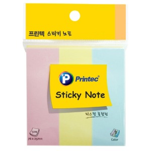 프린텍 스티키노트 접착메모지 A010 76X25 50매X3