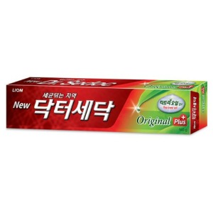 라이온 닥터세닥 치약 오리지날 플러스 140g 1개