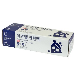 크린랲 유즈웰 크린백 중 100매 25x35 비닐봉투