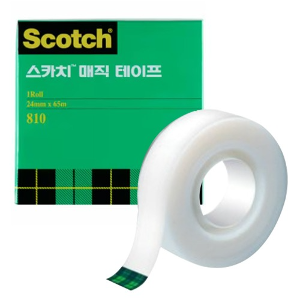 3M 스카치 매직테이프 리필 810R 1218 (12mmX18m)