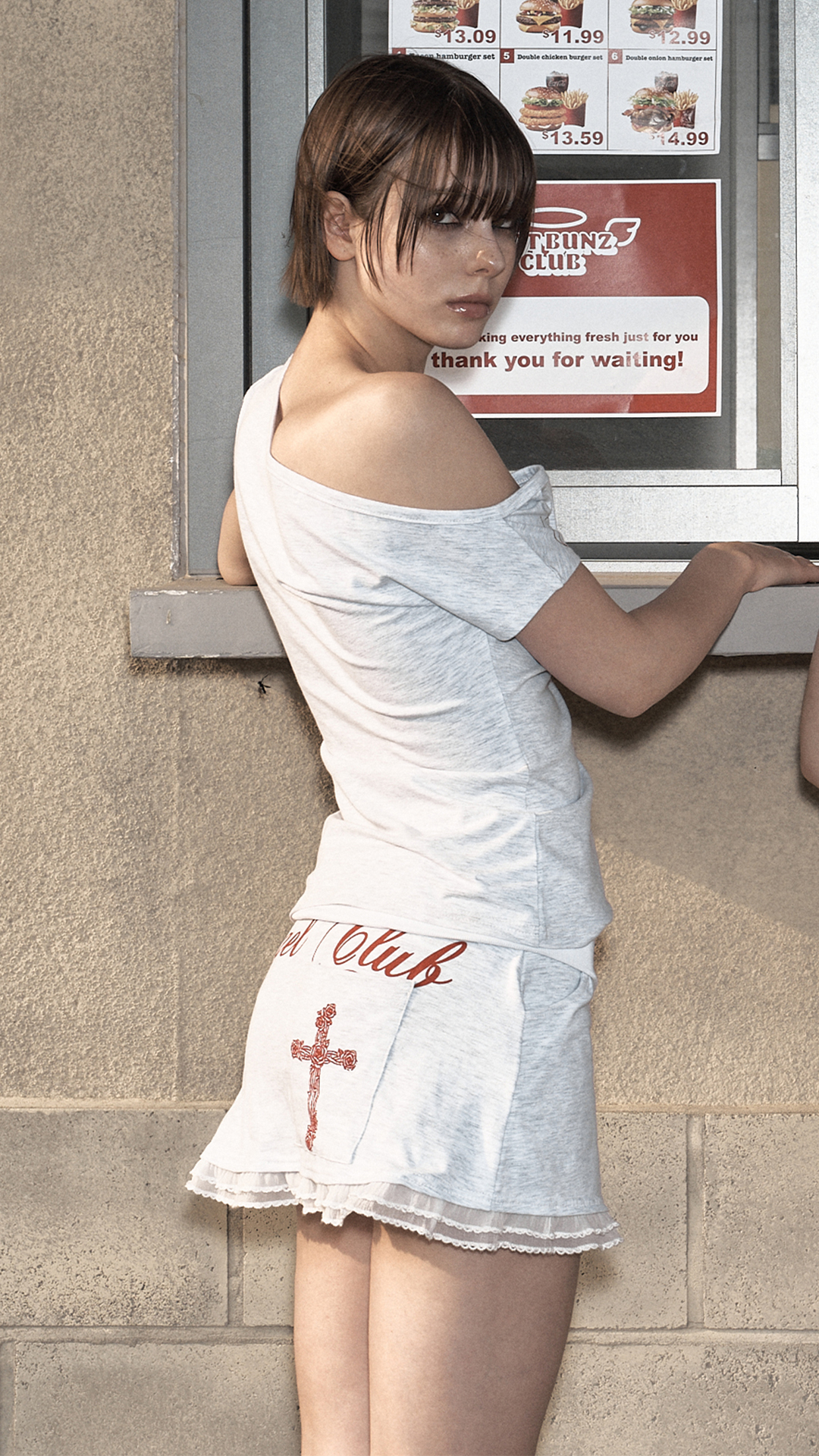 【ILLIO】ANGEL LACE FOLDED WAIST SKIRT CLOTHES - CLOTHES - illio