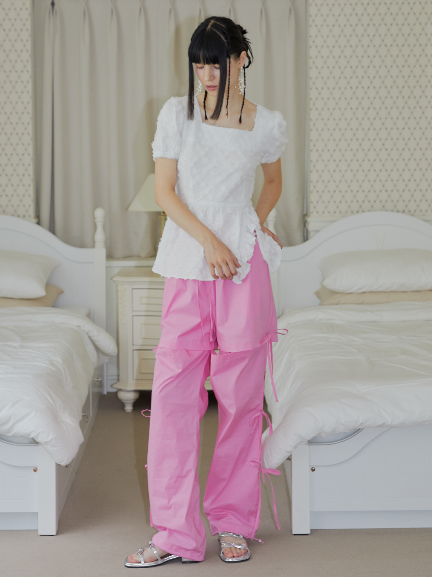 PK 2-WAY RIBBON PANTS