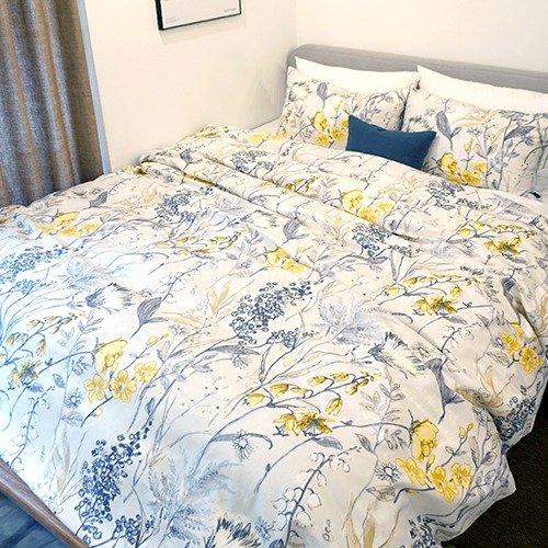 FLORA BEDDING SET - YELLOW