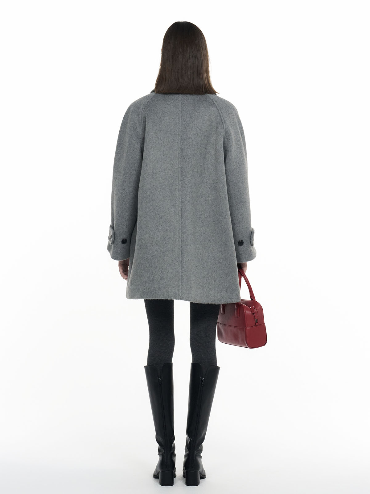 GENERAL IDEA(ジェネラルアイディア) ウール混ステンカラーコート GENERAL IDEA(ジェネラルアイディア) ウール混ステンカラーコート