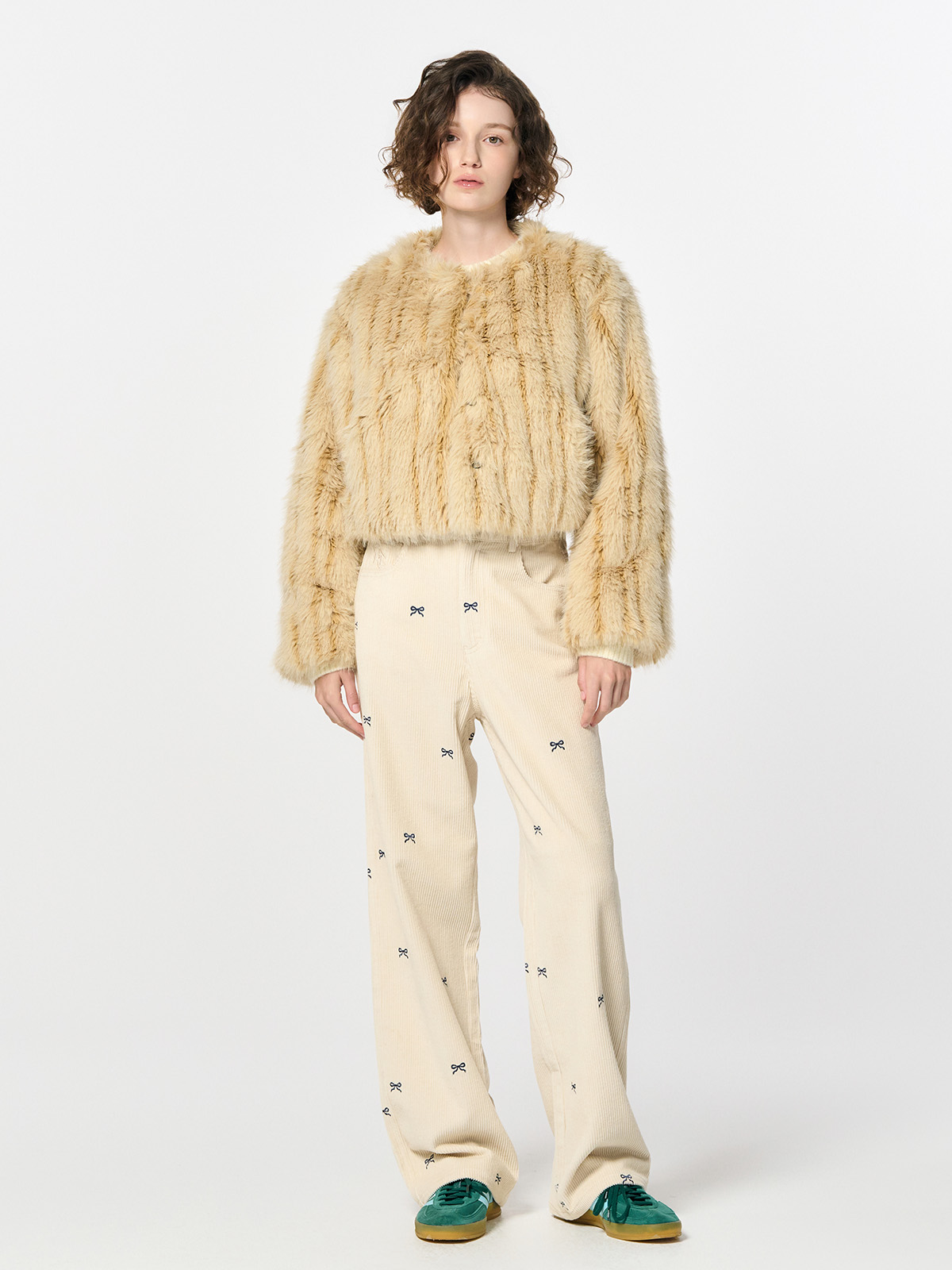 コーデュロイお揃いリボン【713】 コーデュロイお揃いリボン【713】