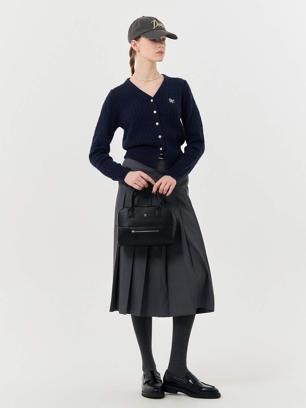 GENERAL IDEA] WOMAN GNRL スクエア2wayトートバッグ [BLACK]