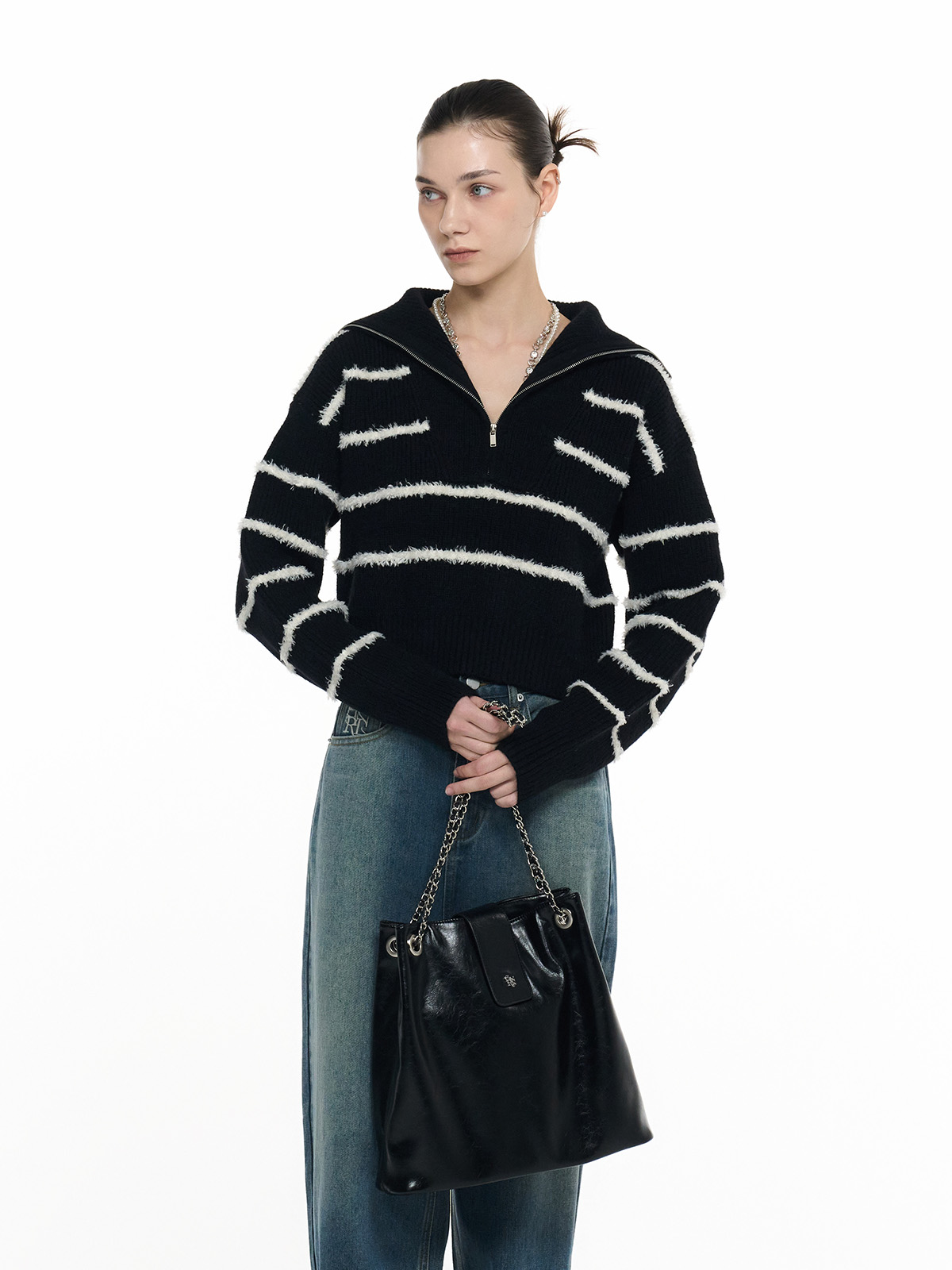 チェーンバック GENERAL IDEA] WOMAN GNRL バケットチェーンショルダーバッグ