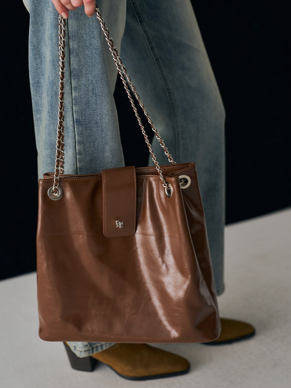 ショルダーバッグ・ポシェット GENERAL IDEA W sealing button classic shoulder bag 5BMM168 ショルダーバッグ・ポシェット GENERAL IDEA W sealing button