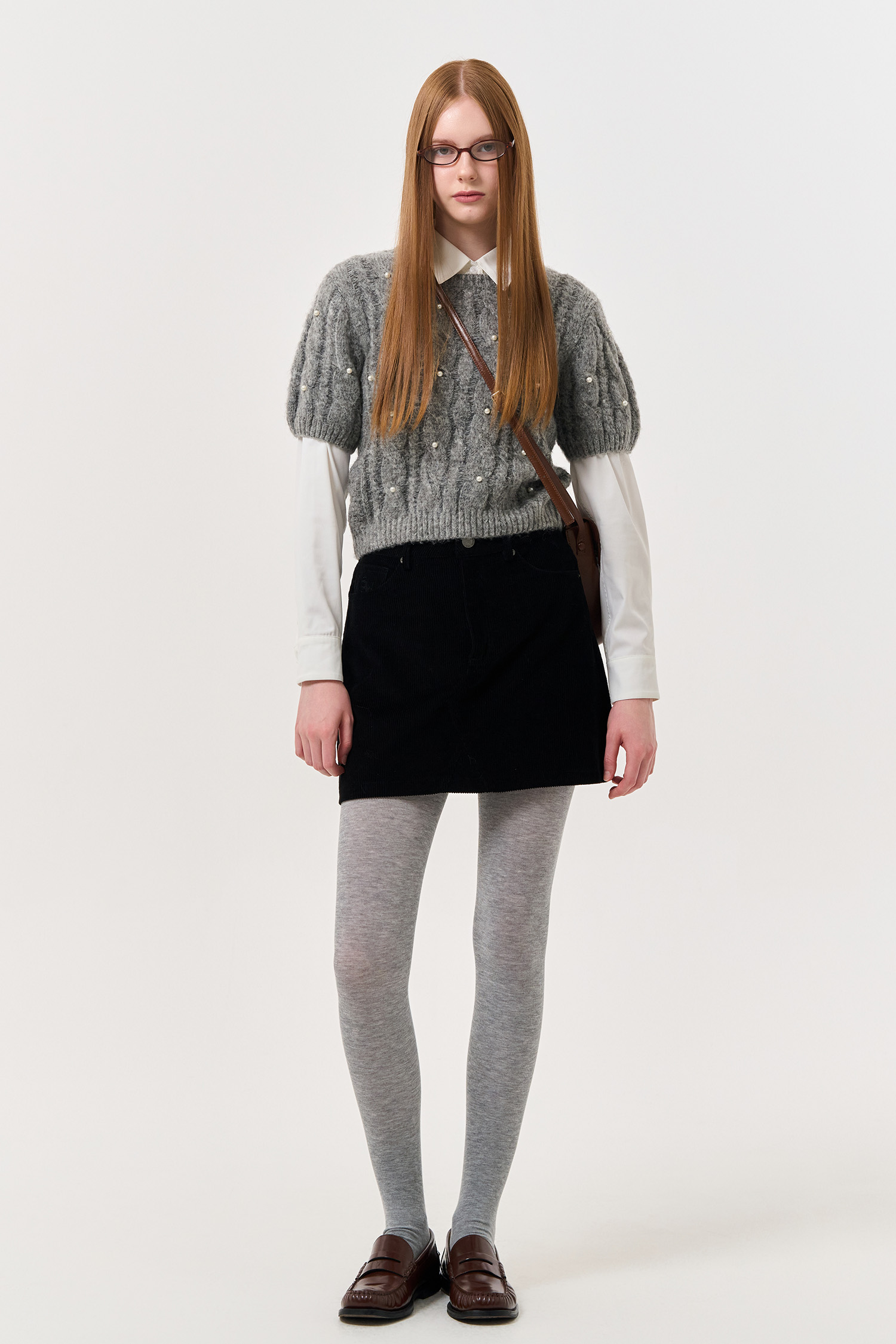 ルイヴィトン スカート アジャスタブルコーデュロイミニスカート コーデュロイ ミニスカート FD24B018【Fano Studios