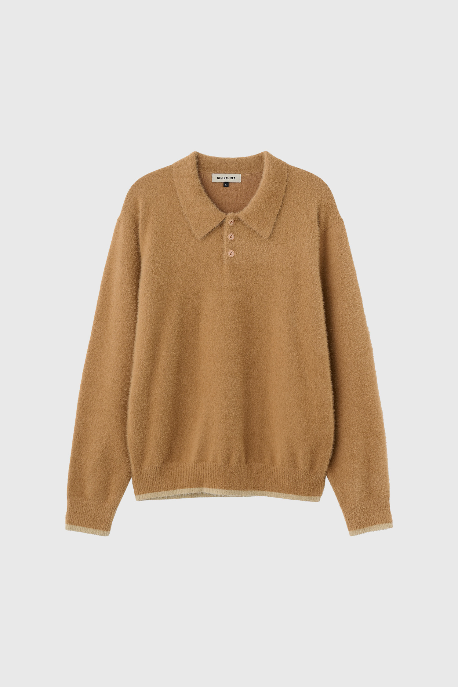 【GENERAL IDEA】大人上品♪パンチング ミックス ハーフ ニット GENERAL IDEA】大人上品♪パンチング ミックス ハーフ ニット