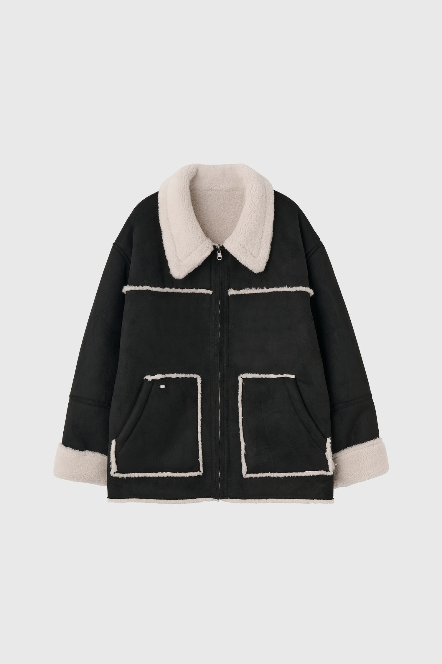 GENERAL IDEA ジェネラルアイディア ウール混ロングコート ブラック WOMAN - COAT - GENERAL IDEA | ジェネラルアイディア