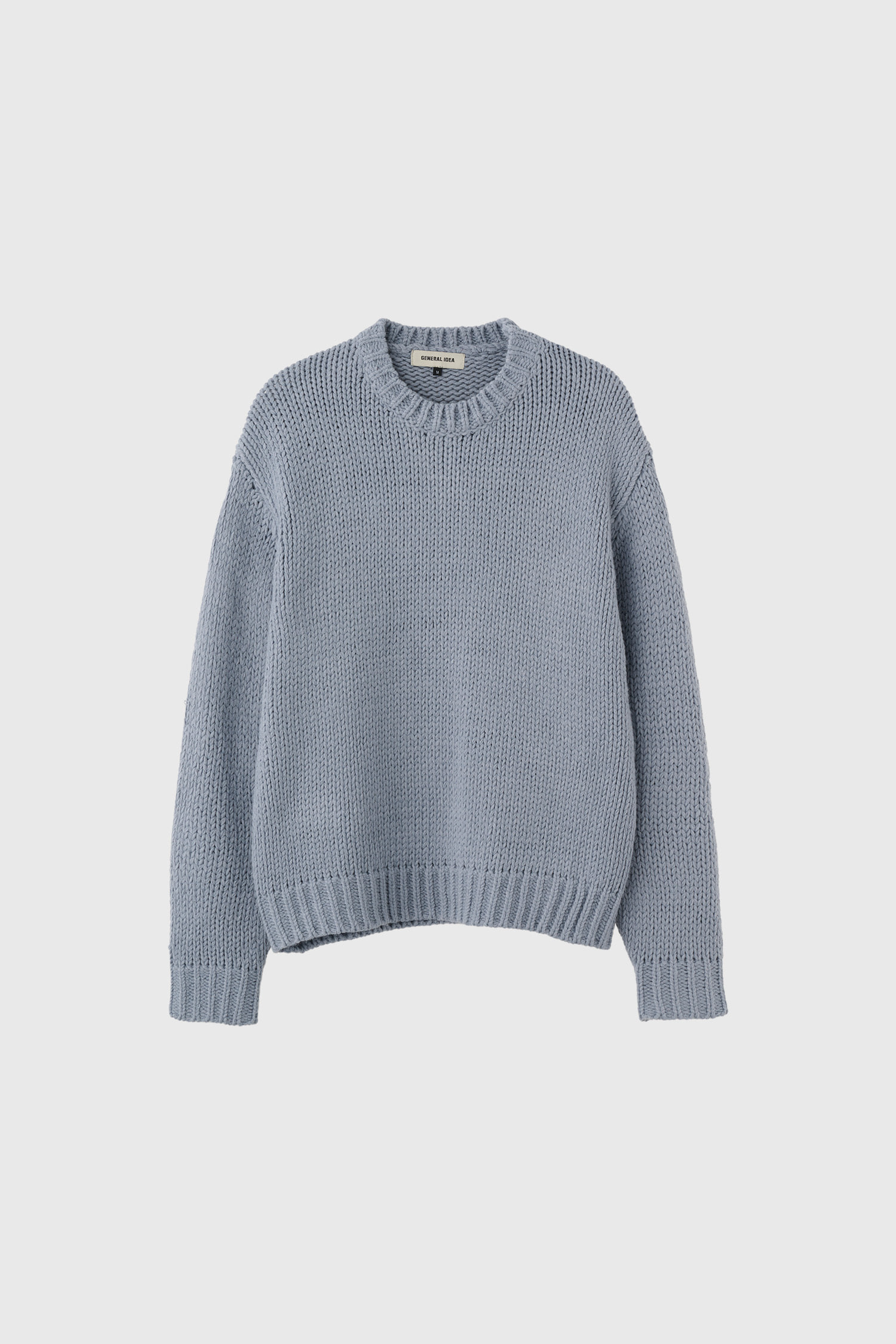 【GENERAL IDEA】大人上品♪パンチング ミックス ハーフ ニット GENERAL IDEA】大人上品♪パンチング ミックス ハーフ ニット