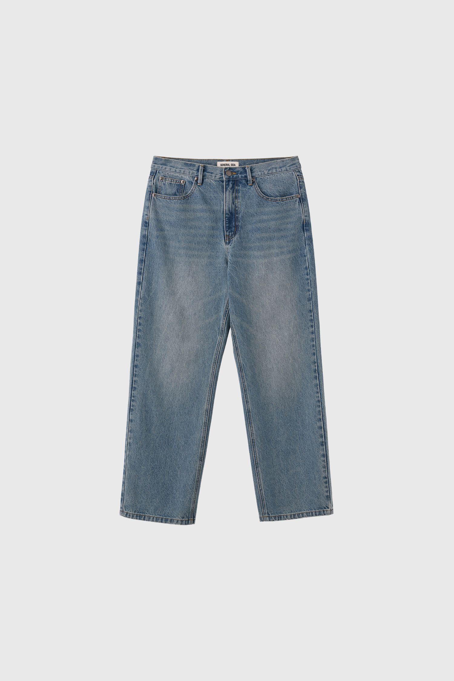 【GENERAL IDEA】メンズ Basic Wide デニムパンツ - 2色 MAN - DENIM - GENERAL IDEA | ジェネラルアイディア