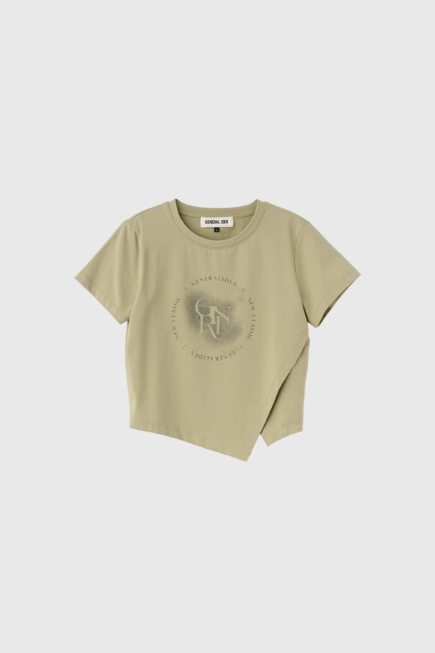 【GENERAL IDEA】Button Slit String 半袖Tシャツ Tシャツ - Tシャツ - GENERAL IDEA | ジェネラルアイディア